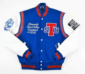 2026 Wholesale High Quality Letterman <b>Baseball</b> <b>Bomber</b> <b>Jacket</b> Custom Patch Leather Sleeves Street Varsity <b>Jacket</b> for Men - Product Image 2