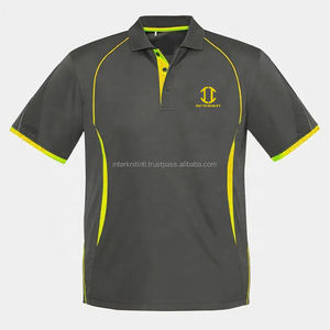 Camisas de Punto con Botones para Hombre, Estilo Casual de Verano, 100% Algodón, Bordadas, de Secado Rápido, Transpirables, Manga Corta, para Golf, Fútbol, Tenis - Product Image 2