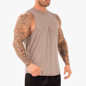 Camiseta sin Mangas para Hombre al por Mayor, Logotipo Personalizado, 100% Algodón, Camiseta Deportiva para Gimnasio, Modelo 2026 - Product Image 2