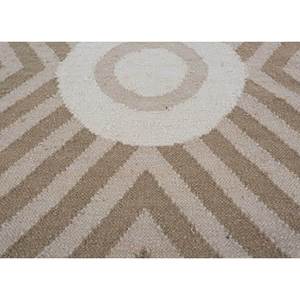 Checkers Gold Flat Weaves Wool <b>Rug</b> Handmade <b>Boho</b> Geometric Rectangle High Quality 9x12 Bed Room <b>Rug</b> ADWL-13213 - Product Image 3