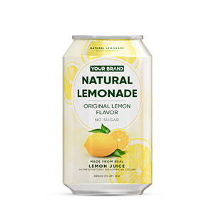 330มล. แบรนด์ของคุณน้ำมะนาวรสพีชธรรมชาติน้ำตาลต่ำฉลากตามสั่ง - Product Image 5