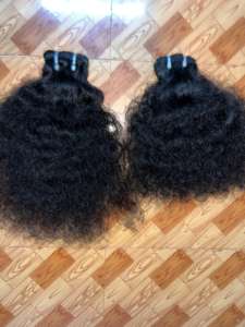 Fournisseur leader en Inde de cheveux indiens bruts de temple, Remy vierges, double trame, 100 grammes, directement des cheveux d'Inde du Sud - Product Image 3