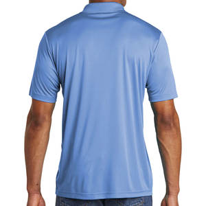 Polos de poliéster 100% para hombre, camisas de golf de manga corta con cuello a cuadros - Product Image 2