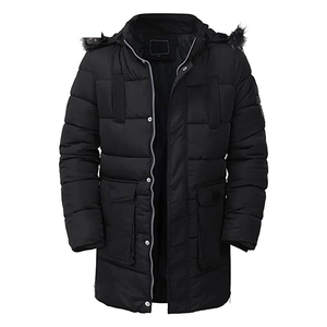Parka personalizable de tendencia industrial para hombre, edredón de 300g/m2, totalmente cálido, de talla grande, hecho en Pakistán, servicio OEM - Product Image 5