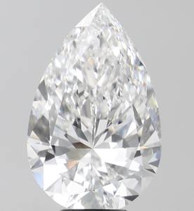 Forme de poire cultivée en laboratoire 7.44ct E VVS2 Diamant libre - Product Image 1