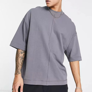 Camiseta Básica Informal Ligera y Cómoda de Punto Suave para Hombre, 100% Algodón, Impresión de Logotipos Personalizados, Transpirable y de Secado Rápido para Exteriores - Product Image 6