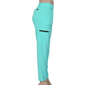 Pantalon de jogging personnalisé OEM Ensemble médical à manches courtes et col montant Ensembles d'uniformes de vêtements pour professionnels - Product Image 4