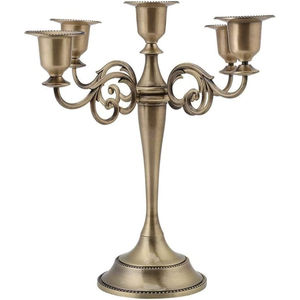 Candelabro Moderno Hecho a Mano a Precio Económico al por Mayor, Portavelas de Metal de Aluminio para Decoración del Hogar, Navidad - Product Image 4