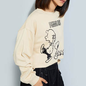 Nueva Sudadera con cuello redondo hecha en Pakistán para mujer, precio bajo, artículo en línea, venta de la sudadera con el mejor diseño para mujer - Product Image 1