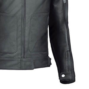 Otoño Invierno Hombres Piel de oveja genuina y chaquetas de cuero de piel de vaca Chaqueta de invierno de cuero de nuevo diseño de alta calidad - Product Image 4