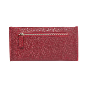 กระเป๋าคลัทช์หนังแท้แฟชั่นสำหรับผู้หญิง RFID มีซิปไม้ยาวผ้าโพลีเอสเตอร์หลายช่อง - Product Image 3