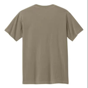 Camiseta de algodón 100% de microfibra con estampado de bambú pesado de secado rápido, transpirable, para Fitness, tejido de punto ligero de gran tamaño, sólido - Product Image 2