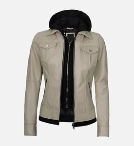 Chaquetas de cuero de PU suave para mujer, diseño personalizado OEM, precios de fábrica, envío rápido, aspecto de moda, compra a granel bienvenida. - Product Image 4