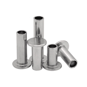 รีเวทสแตนเลสแบบกึ่งท่อ หัวแบนกลม รุ่น GB875 - Product Image 1