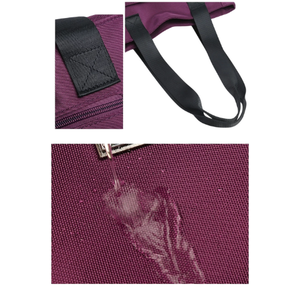 กระเป๋าโท้ทแฟชั่นแบบ unisex พร้อมซิปปิด ผลิตจากวัสดุโพลีเอสเตอร์กันน้ำ ผลิตในเวียดนาม เหมาะสำหรับการปั่นจักรยานและตั้งแคมป์ - Product Image 4