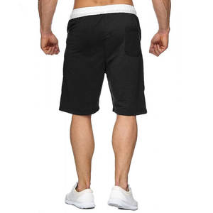 กางเกงขาสั้นเหงื่อของผู้ชายที่มีโลโก้ที่กำหนดเองทำจากผ้าฝ้ายเทอร์รี่ที่100% ที่มีสไตล์สะดวกสบายและมีคุณภาพที่ดี - Product Image 6