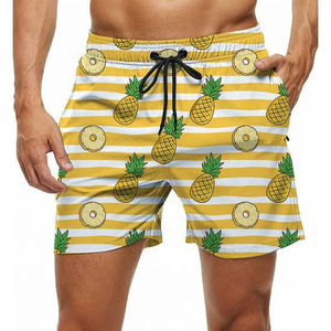 Custom Logo Color Double <b>Layer</b> Designer Mesh Shorts Lining Summer Sublimation All Over Print Blank Short Men Mesh Shorts - Product Image 1