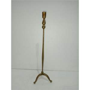 Centre de table de mariage de luxe, bougeoir en forme de pilier doré |   Bougeoirs en métal forgé en gros, décoration minimaliste pour événements et fêtes - Product Image 1