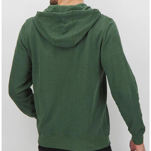 Nouvelle fabrication de mode personnalisée sweats à capuche zippés à manches longues 100% coton polaire doux fermeture éclair streetwear hommes sweats à capuche - Product Image 4