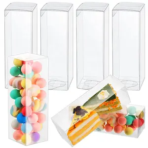透明马卡龙生日蛋糕礼品盒透明塑料包装盒礼品甜点派对优惠