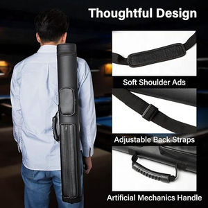 กระเป๋าใส่ไม้คิวแบบพกพา ความจุขนาดใหญ่ มีหลายช่อง พร้อมสายสะพายไหล่แบบซ่อน - Product Image 2