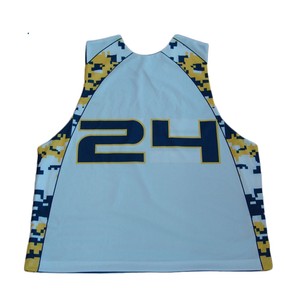 Professional Men's Sublimation Reversible Lacrosse Pinny Lacrosse Uniforms Printed lacrosse Jersey - Product Image 1