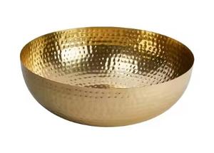 Juego de cuencos de estilo nórdico moderno de latón de dos piezas, cuenco de frutas de Metal, cuencos dorados decorativos para accesorios de cocina - Product Image 4