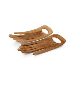 Cuchara de madera para comer comida Comedor Cuchara para servir Mesa Diseño para acampar al aire libre Color de madera natural - Product Image 6