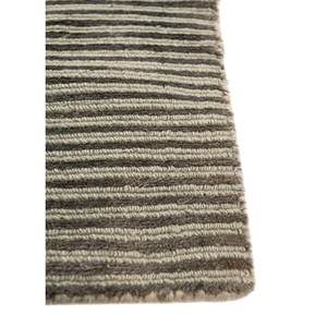 Alfombra Tejida a Mano con Rayas Azules, de Lana y Viscosa, para Uso Doméstico - Hwv-2000(Od) - Product Image 4