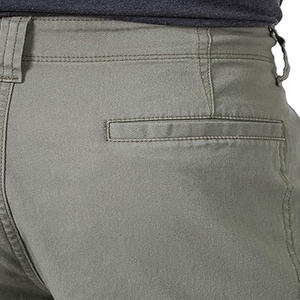 Pantalones cortos Cargo de algodón de verano para hombre, pantalones cortos elásticos personalizados con varios bolsillos de secado rápido, tallas grandes OEM, venta al por mayor, cintura media personalizada - Product Image 4