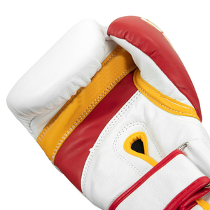 Gants de boxe de compétition d'entraînement grande taille en cuir de haute qualité imprimé avec logo personnalisé pour unisexe - Product Image 5