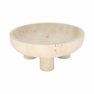 Cuenco de mármol negro satinado diseño elegante con veteado blanco centro de mesa elegante decoración moderna cuenco decorativo de mármol duradero hogar - Product Image 3