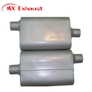 2 '', 2,5'', 3 ''para salida central de entrada compensada Silenciador aluminizado Silenciador de escape <span class=keywords><strong>Flowmaster</strong></span> - Product Image 2