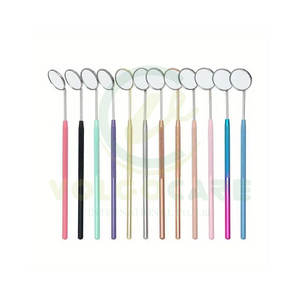 1 Pcs Stainless Steel Lash <b>Mirror</b> Portable <b>Handheld</b> Round Makeup <b>Mirror</b> Available in All Design and Styles - Product Image 1