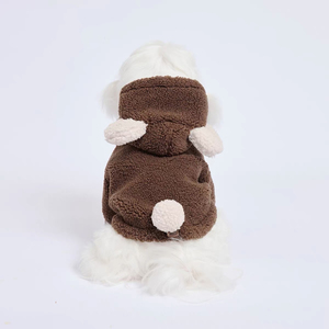 Chaqueta de Forro Polar con Capucha para Cachorros Malteses, Marca Melard Winter Dot, de Algodón Orgánico, Ecológica, Duradera, Cómoda, Elástica y Bonita - Product Image 5
