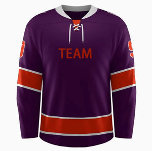 Ensemble de maillot de hockey sur glace personnalisé avec pantalon OEM ODM Teamwear Design personnalisé pour les équipes sportives professionnelles - Product Image 6
