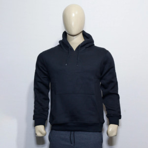 เสื้อฮู้ดขนแกะ400 GSM สำหรับผู้ชาย, เสื้อฮู้ดสีขาวมีเชือกผูกสำหรับใส่ได้ทั้งชายและหญิงพิมพ์โลโก้ได้ตามต้องการ - Product Image 4