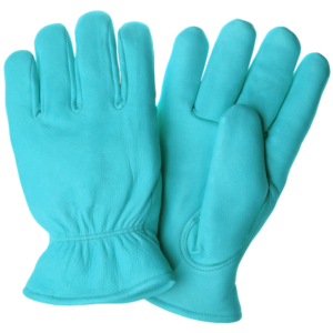 ถุงมือก่อสร้างหนังควายทนทานคุณภาพสูงเสื้อผ้าปลอดภัยรอยขีดข่วนด้วยความร้อนสวมใส่สบาย - Product Image 4