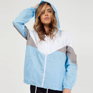 2023แจ็คเก็ตกันลมของผู้หญิงเสื้อกันลมแขนยาวแจ็คเก็ตกันลมสำหรับฤดูใบไม้ร่วงฤดูหนาวดีไซน์ใหม่สไตล์ใหม่ที่กำหนดเองได้สำหรับฤดูหนาว - Product Image 1