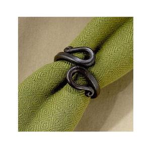 Anillo de Servilleta Europeo de Hierro Real para una Gran Cena, Creando un Tema de Decoración de Mesa Europea Sofisticada - Product Image 5