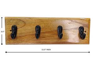 Percha de Madera Resistente con Soporte Ancho para Chaquetas Pesadas, Percha de Madera con Acabado Natural al Precio Más Bajo - Product Image 2