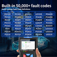 TopDiag T300 All Car Universal OBD2 Scanner 12V Herramienta de diagnóstico 1 año para lector de código de motor Diagnóstico de fallas de datos en vivo