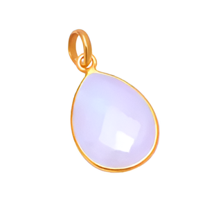 Cojín natural Rainbow Moonstone Colgante Plata Oro Colgante Joyería Colgante de moda para el aniversario de boda para las mujeres. - Product Image 4