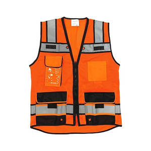 Chaleco de Seguridad Personalizado de Alta Visibilidad, Varios Tamaños, Ropa de Trabajo OEM, Chaleco de Seguridad Reflectante para Construcción - Product Image 3
