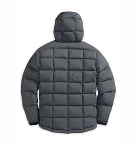 Chaqueta acolchada impermeable de poliéster con logotipo personalizado para hombre de alta calidad para invierno, gran oferta, Abrigo acolchado para exteriores con técnica lavada - Product Image 3