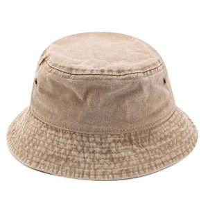Chapeaux de seau personnalisés de haute qualité Style lavage à l'acide bouton de broderie solide déchiré fournisseur professionnel de haute qualité bas quantité minimale de commande - Product Image 2