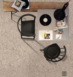 Azulejos de Ladrillo Refractario Antideslizantes Vitrificados de Grado AAA para Exteriores, 600x600, 20 mm de Grosor, Color Marrón, Estilo Moderno Clásico, Aislamiento Térmico, Alta Resistencia - Product Image 2