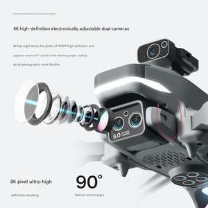 Drone M2S avec moteur sans balais, capture vidéo SD 480P, temps de vol de 21 à 30 minutes, quadricoptère pliable - Product Image 1