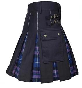 Vêtement unique, kilt écossais moderne hybride utilitaire de haute qualité pour homme, personnalisé, style basson, en aluminium - Product Image 3
