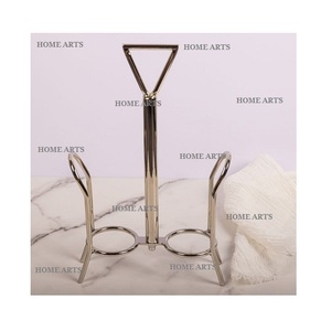 Porte-gobelet en acier inoxydable de la dernière conception avec la plus grande qualité 6 trous porte-gobelet en verre au prix le plus bas - Product Image 2